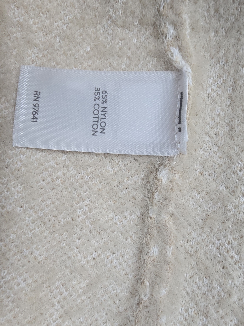 J. Jill Beige Knit Open-Front Cardigan - Picture 9 of 10